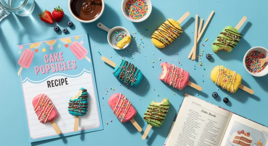 cake popsicles recipe