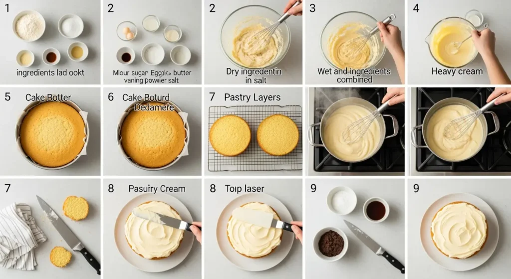 boston cream cake recipe