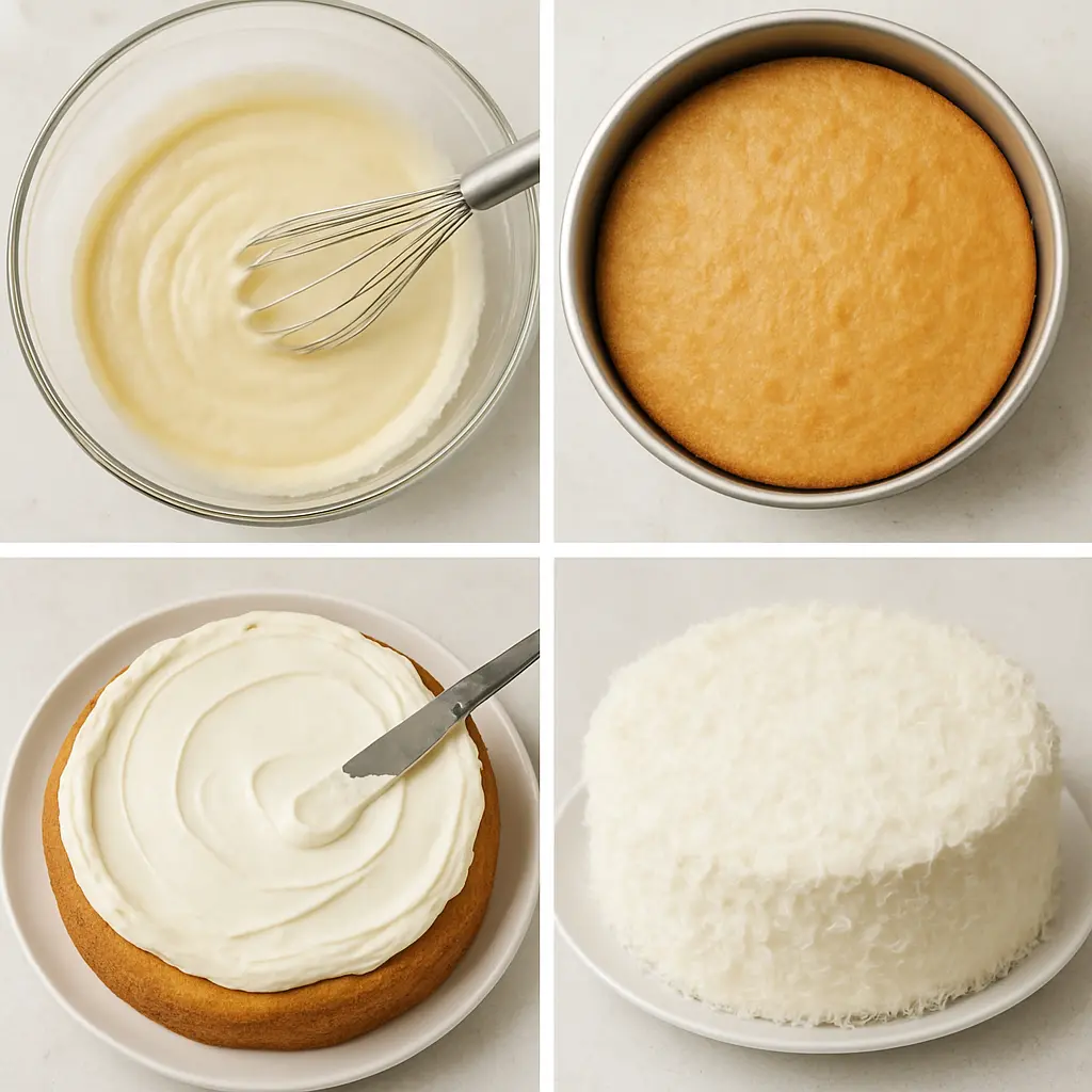 Old Fashioned Coconut Cake