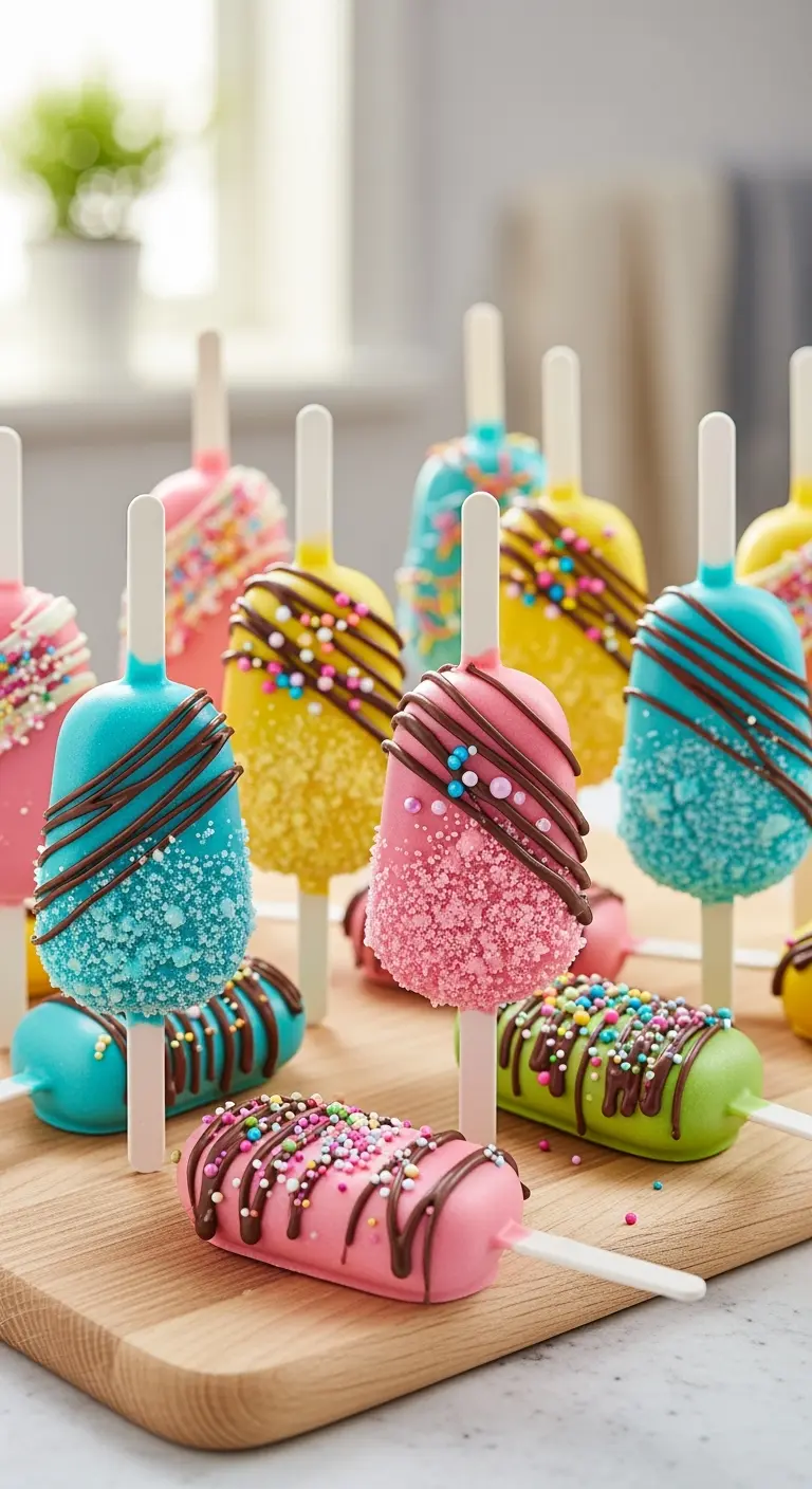 cake popsicles recipe