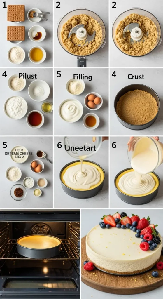 Healthy Cheesecake recipe