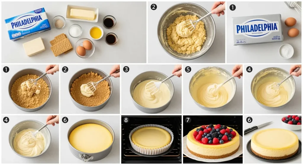 Philadelphia Cheesecake Recipe