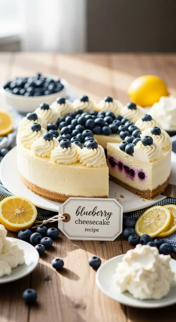 Blueberry Cheesecake Recipe