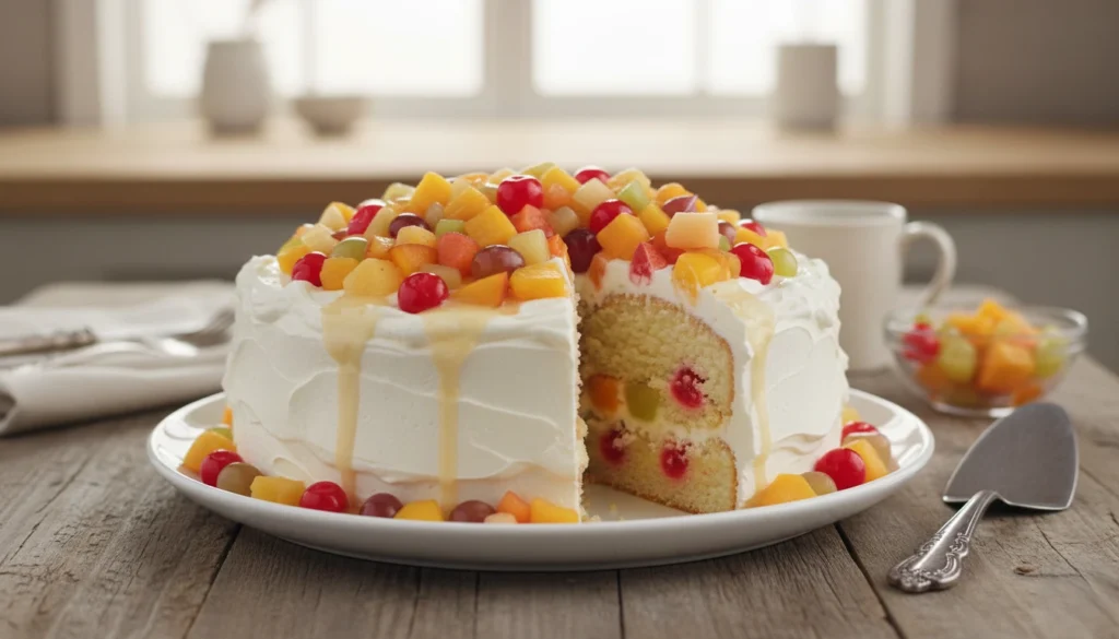Fruit Cocktail Cake